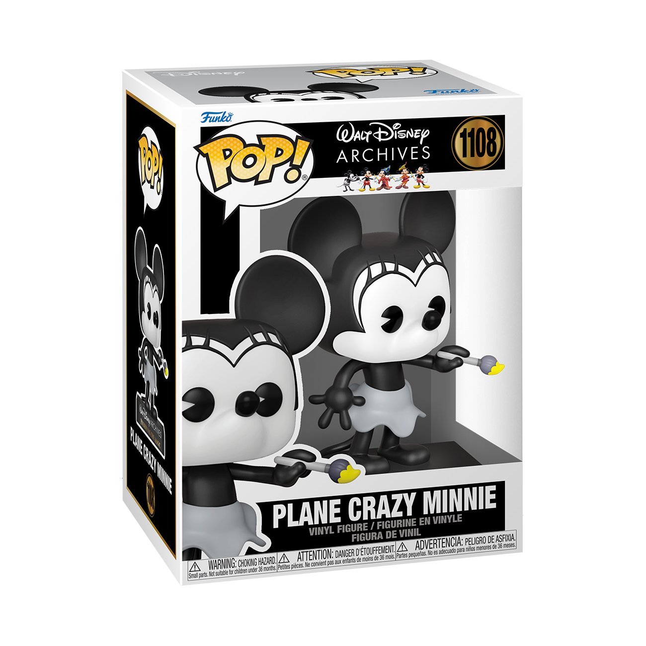 Levně Funko POP Disney: Minnie Mouse - Plane Crazy Minnie (1928)