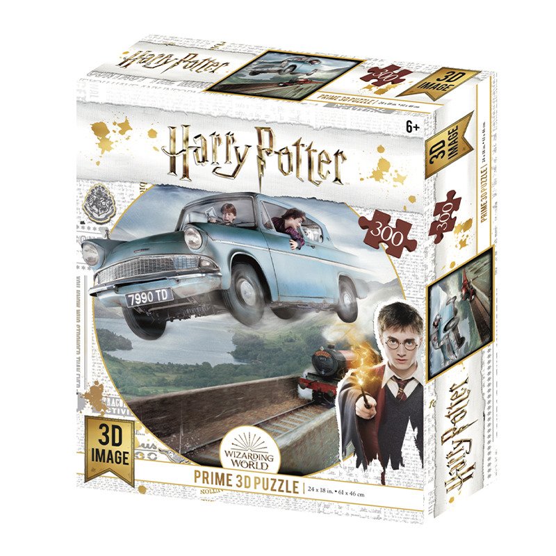 Levně Harry Potter 3D puzzle - Ford Anglia 300 dílků - 3D Puzzle SPA