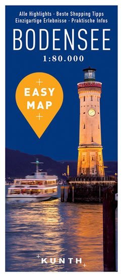 Levně Bodensee Easy Map