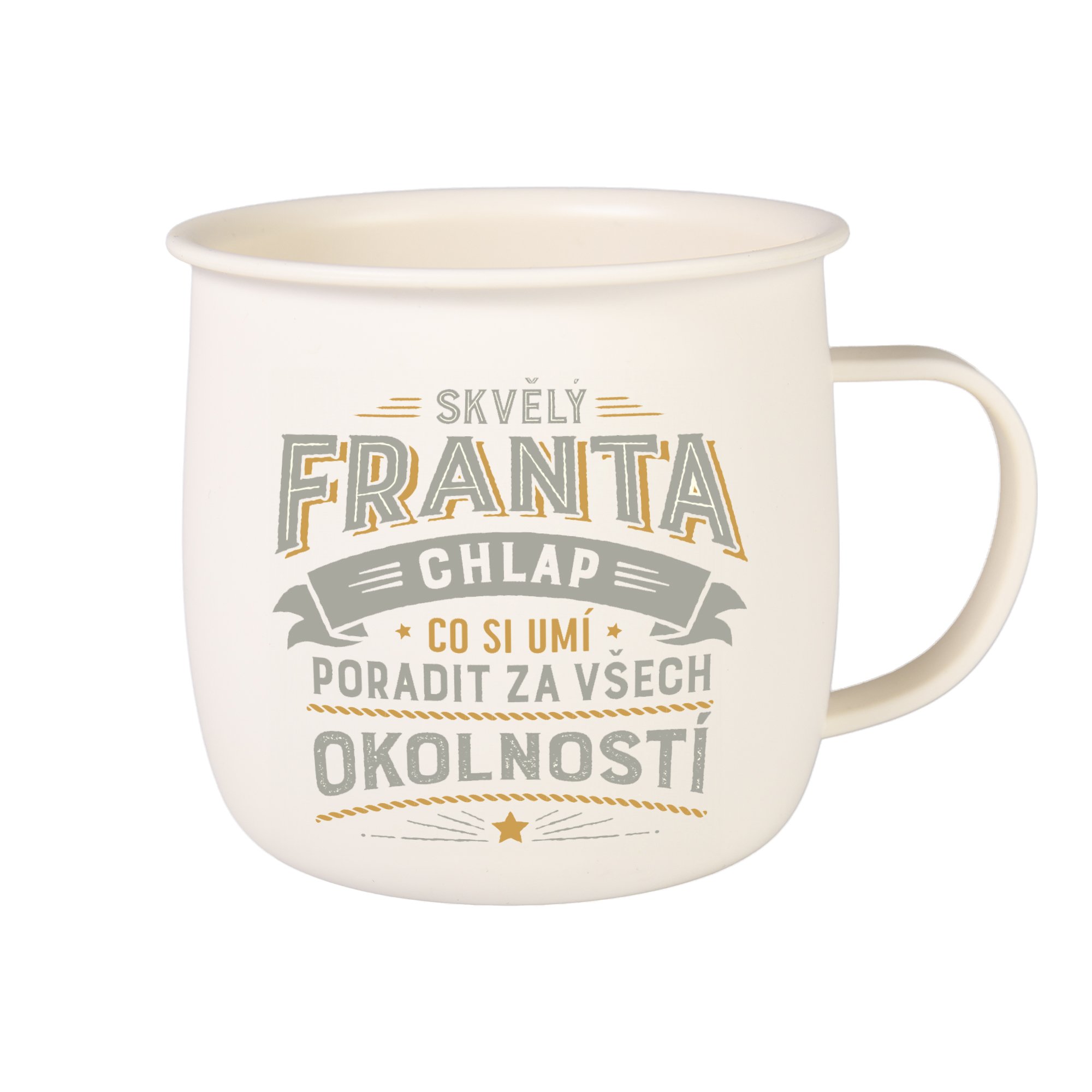 Levně Outdoorový hrnek - Franta - Albi