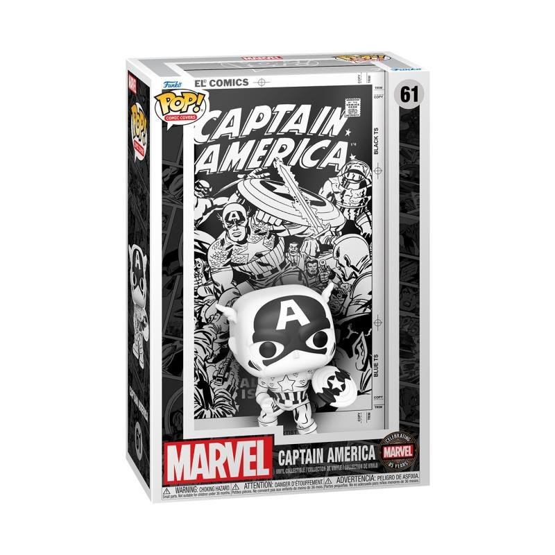 Levně Funko POP Comic Cover: Captain America #112 (Marvel 85th Anniversary)