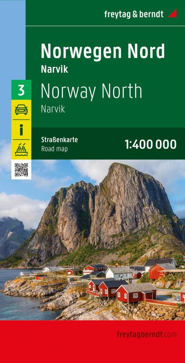 Levně Norsko sever 1:400 000 / automapa