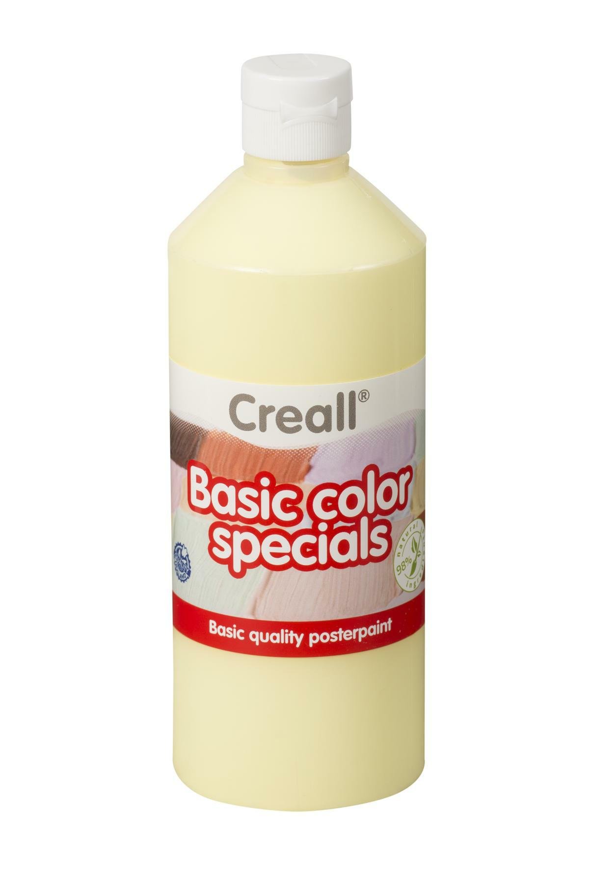 Levně Creall temperová barva, 500 ml, pastel. žlutá