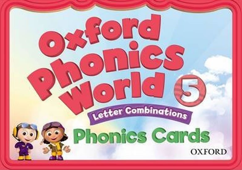 Levně Oxford Phonics World 5 Phonics Cards - Lynne Robertson