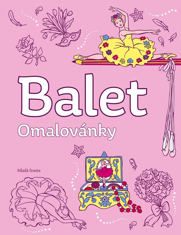Levně Balet omalovánky - kolektiv autorů