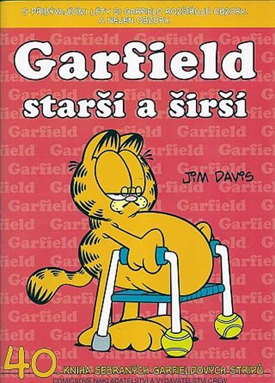 Levně Garfield Starší a širší (č.40) - Jim Davis