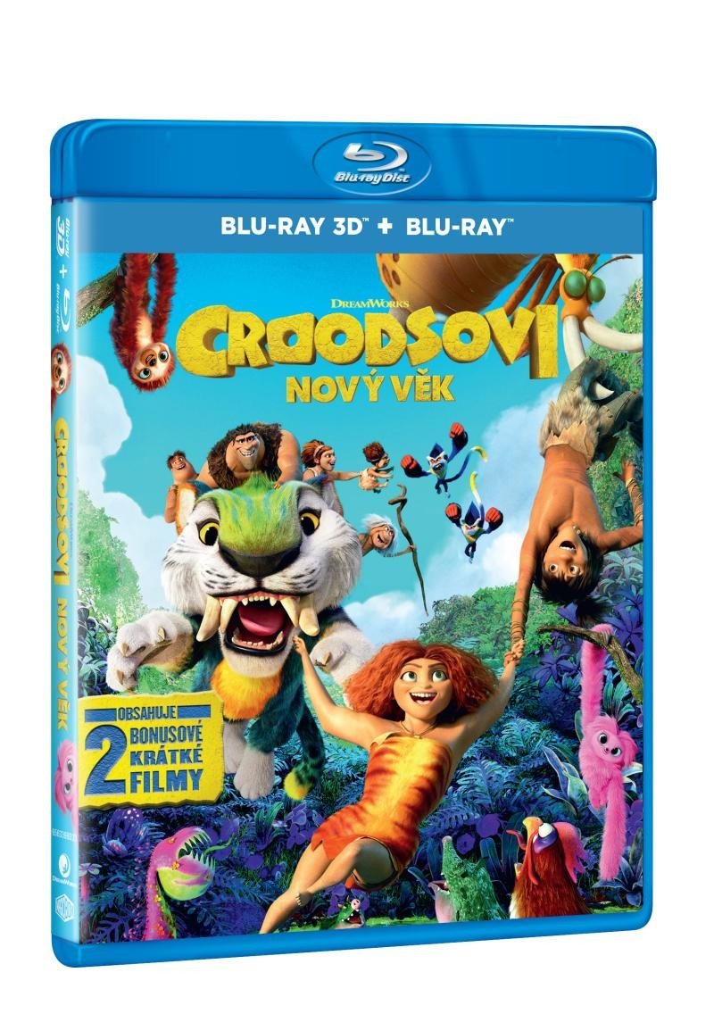 Levně Croodsovi: Nový věk Blu-ray (3D+2D)