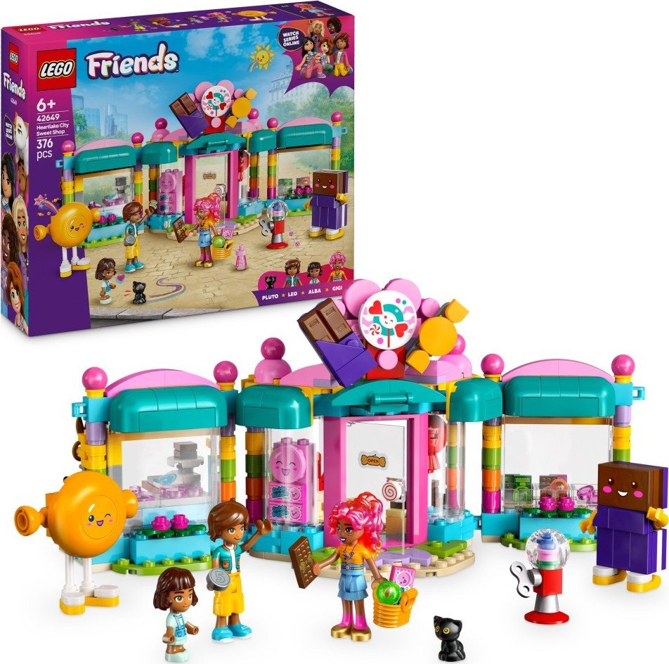 Levně LEGO® Friends 42649 Cukrárna v městečku Heartlake - LEGO® Friends