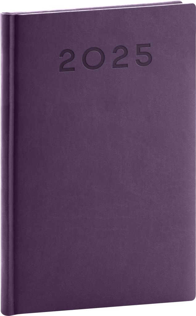 Levně NOTIQUE Týdenní diář Aprint Neo 2025, fialový, 15 x 21 cm