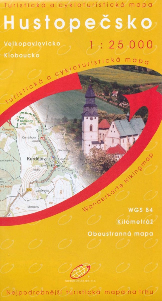 Levně WKK Hustopečsko 1:25 000 / turistická mapa