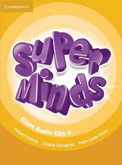 Levně Super Minds Level 5 Class CDs (4) - Herbert Puchta