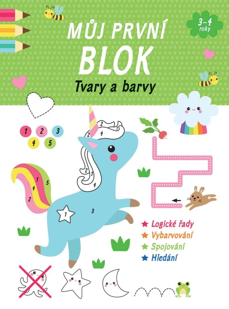 Levně Můj první blok Tvary a barvy