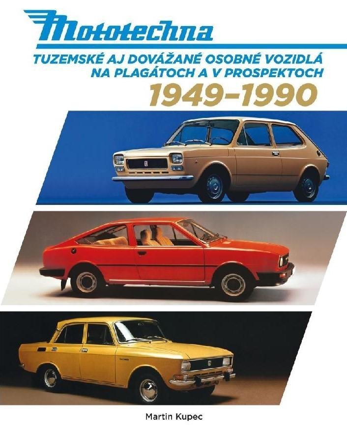 Levně Mototechna - Tuzemská i dovážená osobní vozidla na plakátech a v prospektech 1949-1990 - Martin Kupec