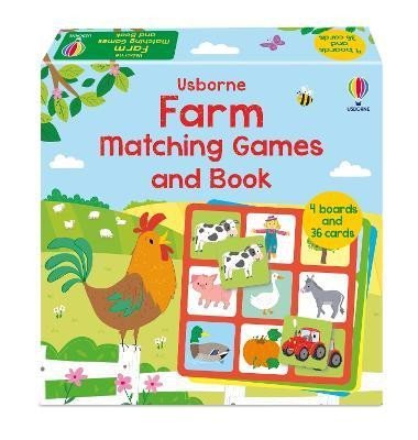 Levně Farm Matching Games and Book - Kate Nolan