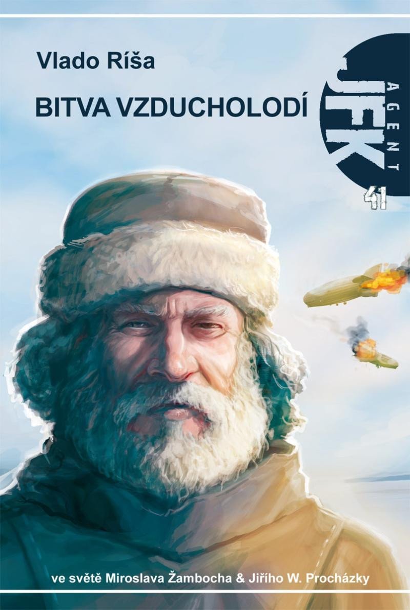 Levně Agent JFK 41 - Bitva vzducholodí - Vlado Ríša