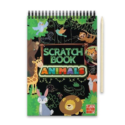 Levně Scratch book - Animals
