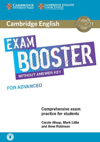 Levně Cambridge English Exam Booster for Advanced without Answer Key with Audio - Carole Allsop