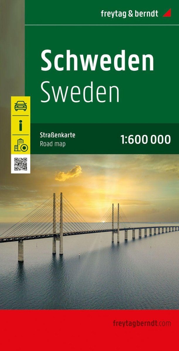 Levně Švédsko 1:600 000 / automapa