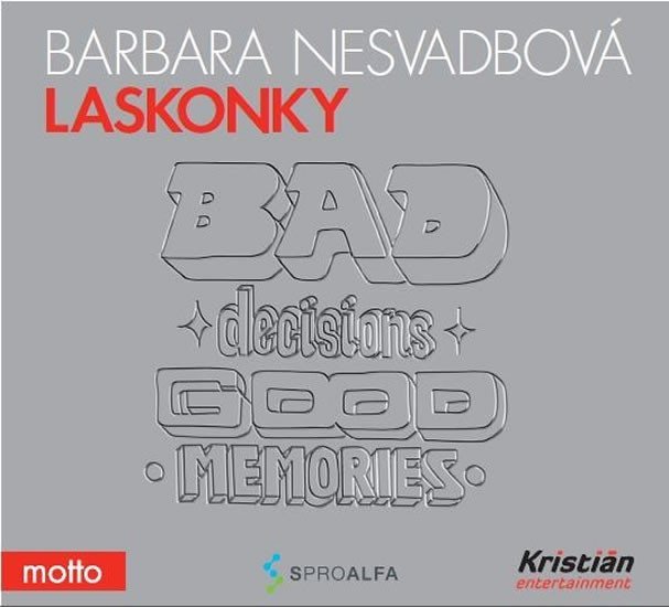Levně Laskonky (audiokniha) - Barbara Nesvadbová