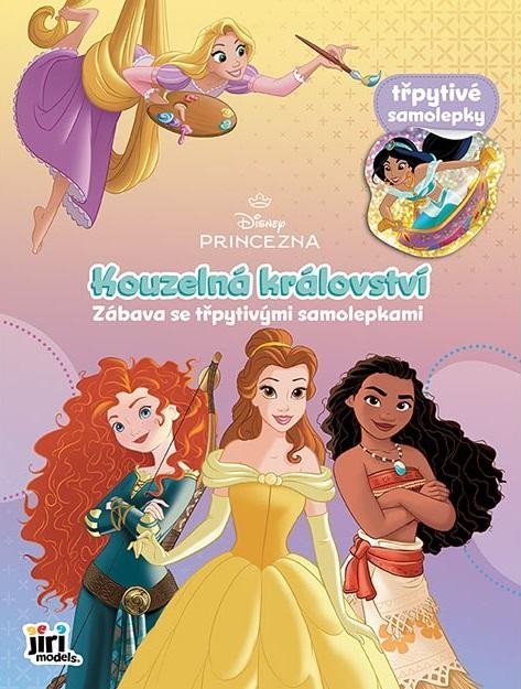 Levně Disney Princezny - Zábava se třpytivými samolepkami