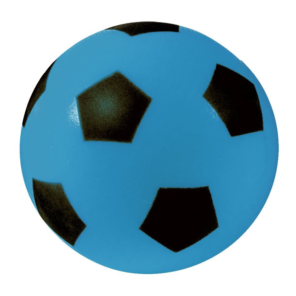 Levně Androni Soft míč - průměr 19,4 cm, modrý