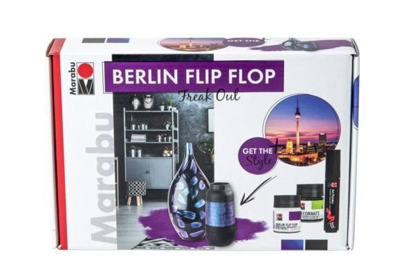 Levně Marabu efektová barva sada BERLIN FLIP FLOP