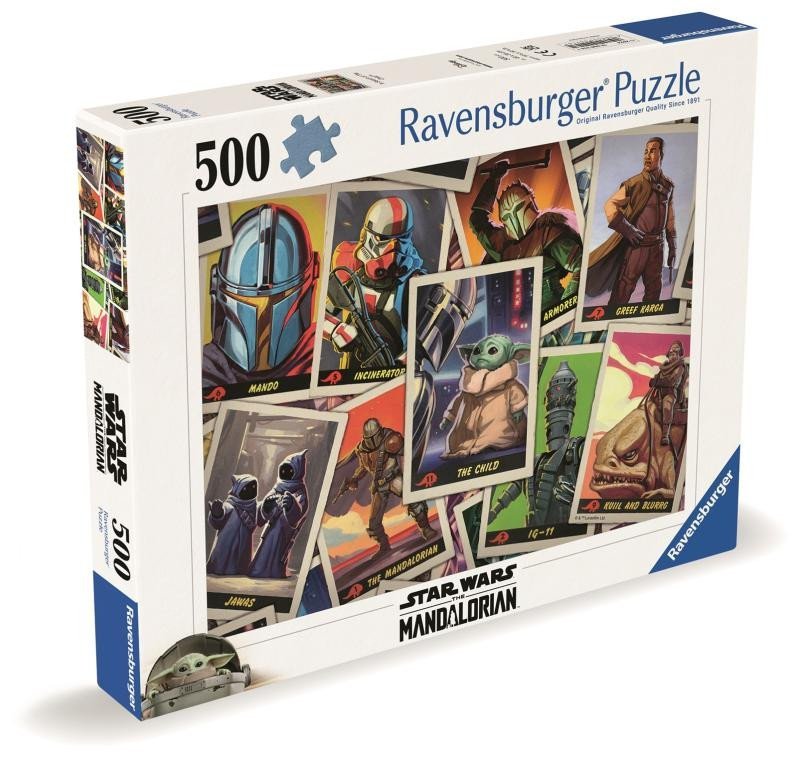 Levně Puzzle Star Wars: The Mandalorian: Baby Yoda 500 dílků