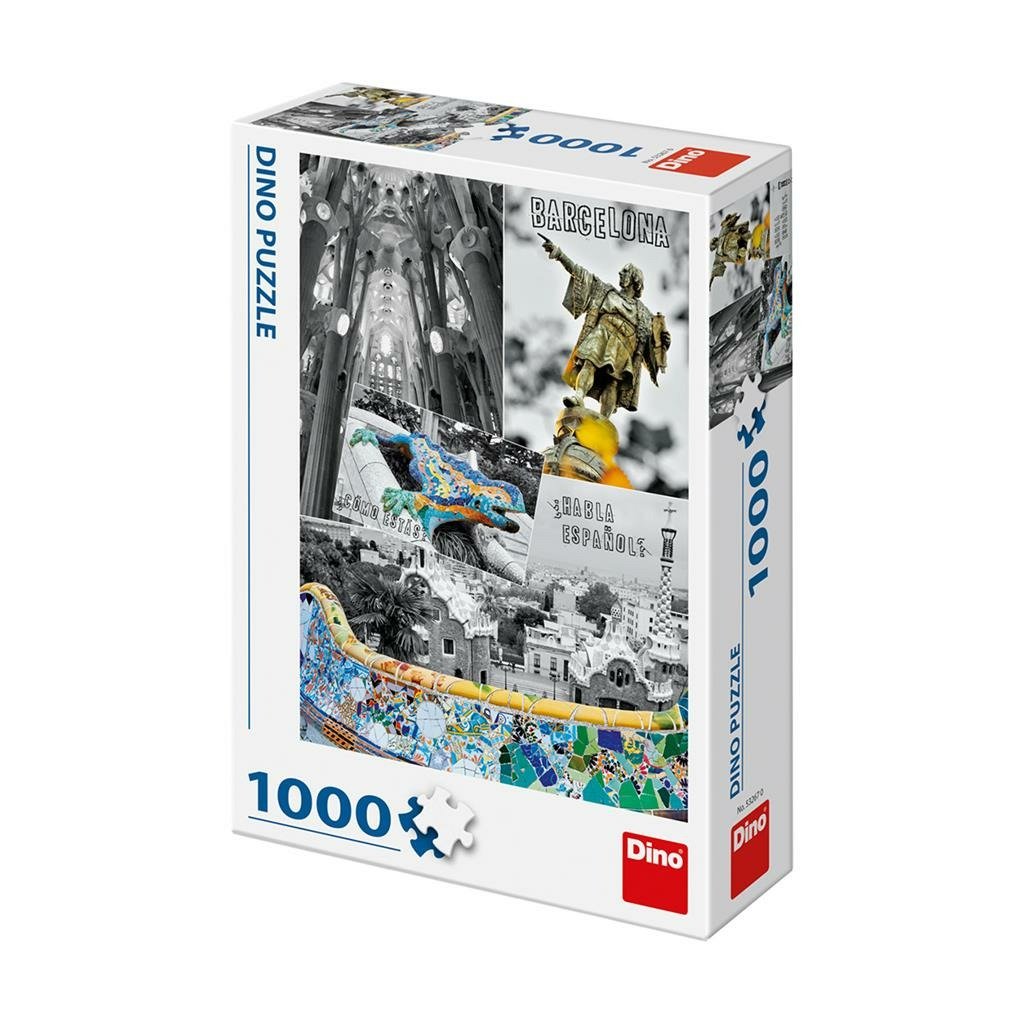 Levně Puzzle Barcelona 1000 dílků - Dino