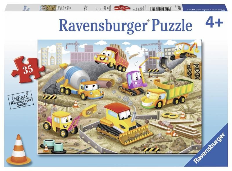 Levně Ravensburger Puzzle - Zvedněte střechu! 35 dílků