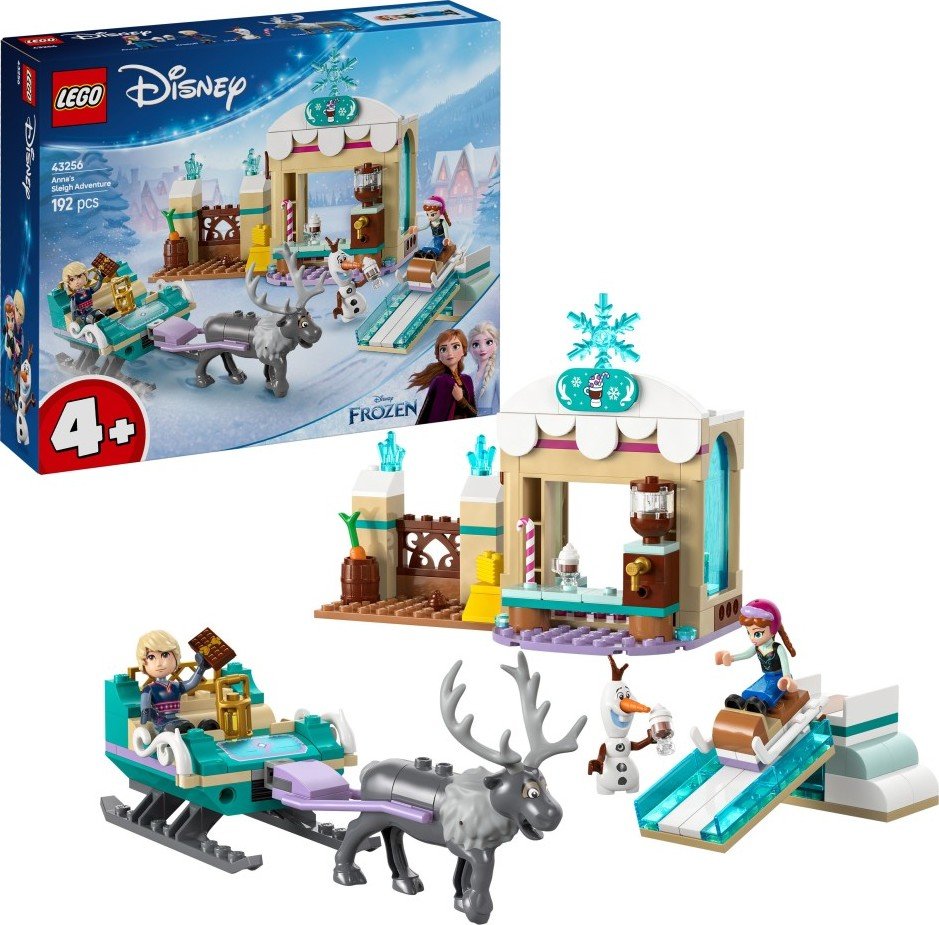 LEGO® │ Disney Princess 43256 Anna a dobrodružství na saních - LEGO® Disney™