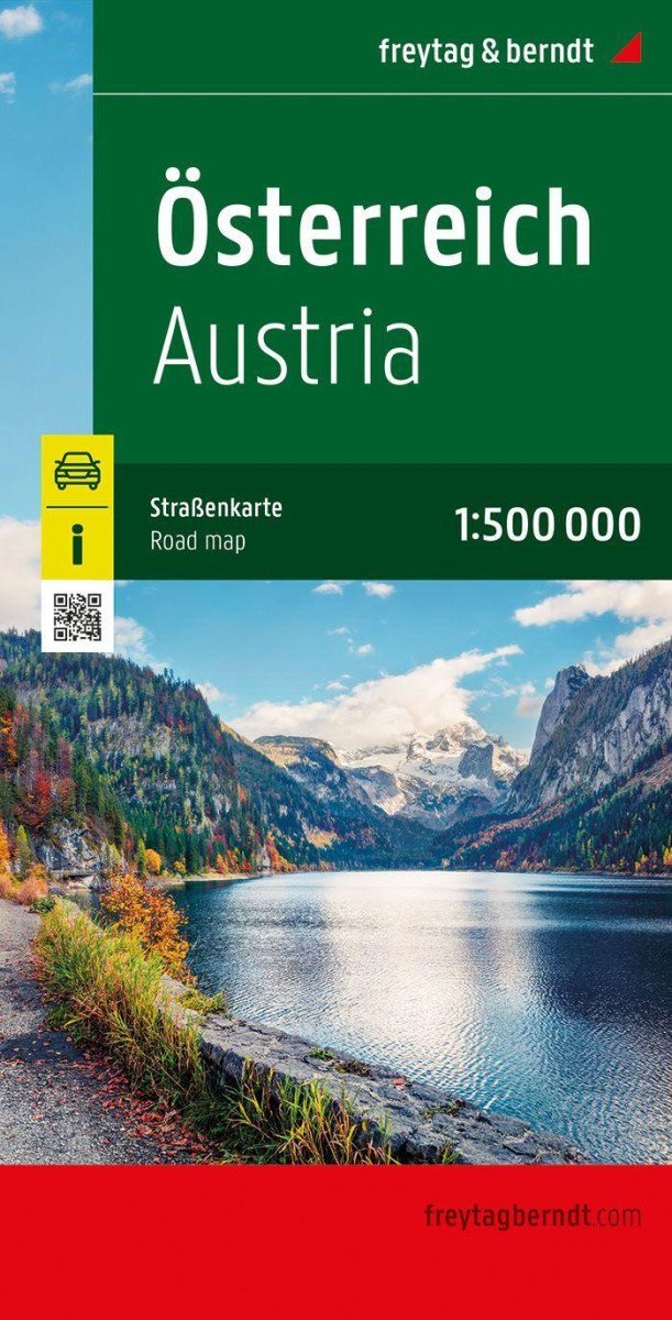 Levně Rakousko 1:500 000 / automapa