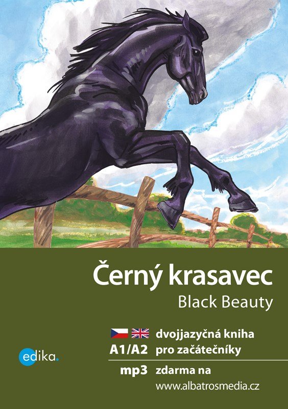 Levně Černý krasavec / Black Beauty + mp3 zdarma (A1/A2), 1. vydání - Anna Sewell