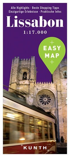Levně Lissabon Easy Map