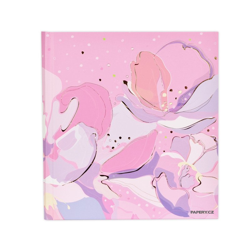 Levně Zápisník GOLDBUCH-Opium Pink, 18x19 cm