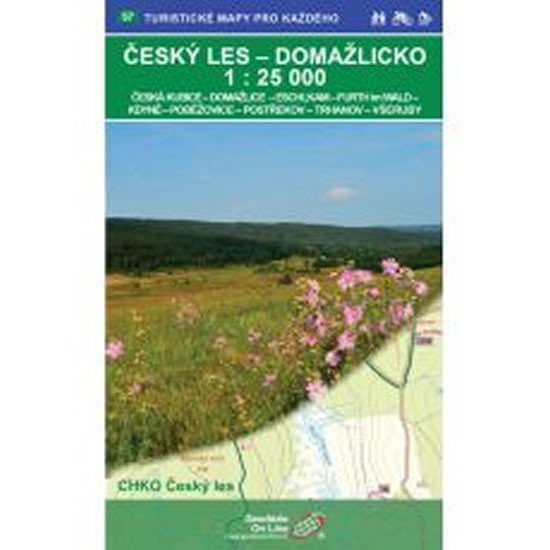 Levně Český les,Domažlicko 1:25 000/ 57 Turistické mapy pro každého