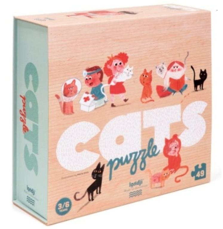 Product detail of LONDJI Puzzle Kočičkové - 49 pcs