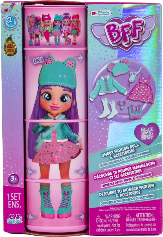 Levně Panenka Cry Babies BFF Lala série 2 - TM Toys