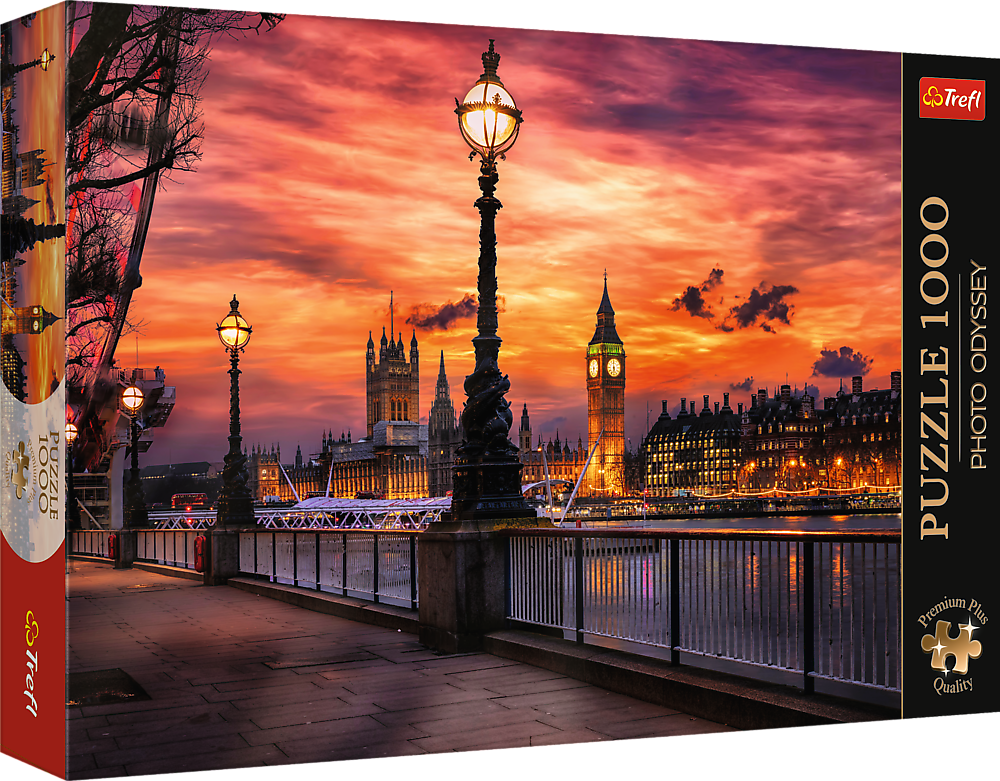 Product detail of Puzzle Premium Plus Photo Odyssey: Big Ben, Londýn 1000 dílků - Trefl