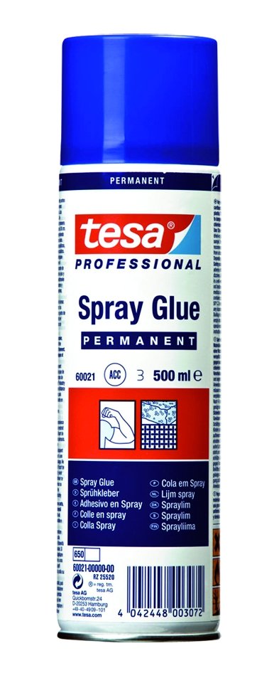 Levně tesa lepidlo ve spreji, univerzální, 500 ml, permanentní, bezbarvé