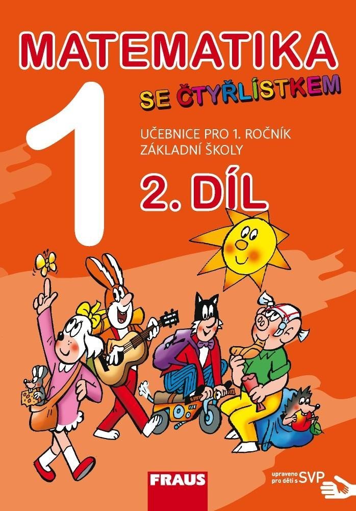 Product detail of Matematika se Čtyřlístkem 1/2 pro ZŠ - Učebnice SVP - Jitka Halasová