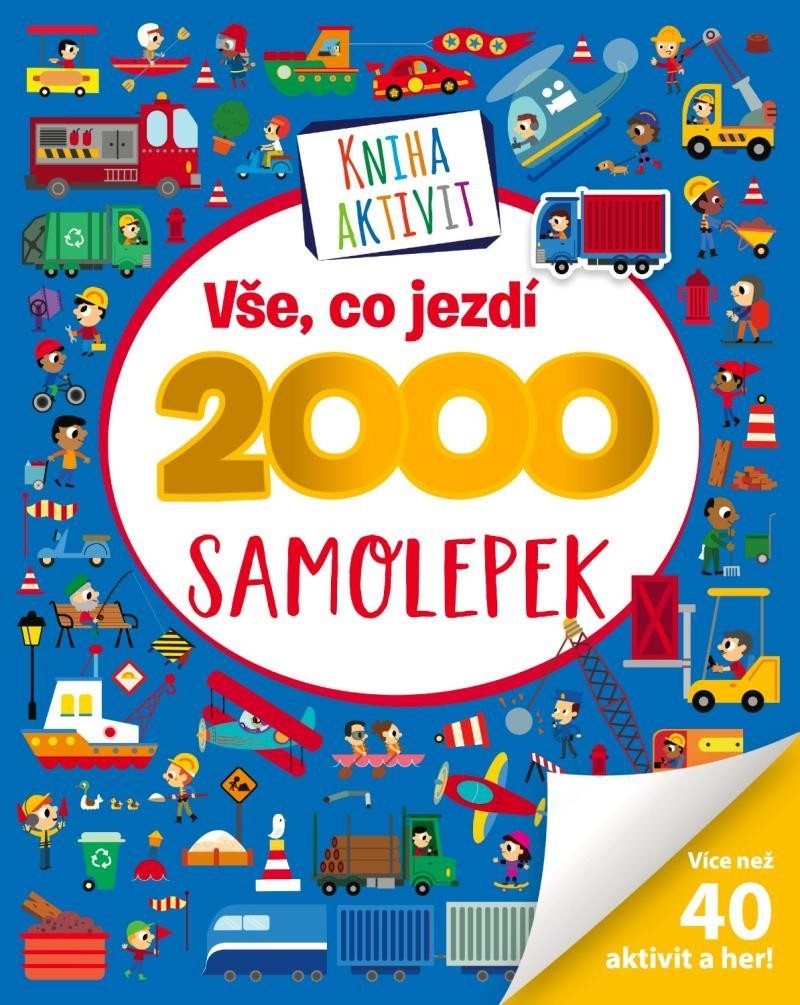 Levně Vše, co jezdí 2000 samolepek