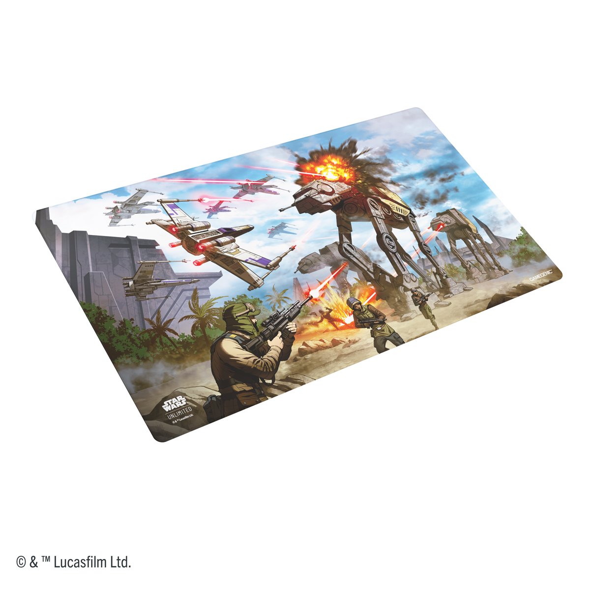 Levně Gamegenic SWU: Game Mat - Battle of Scarif