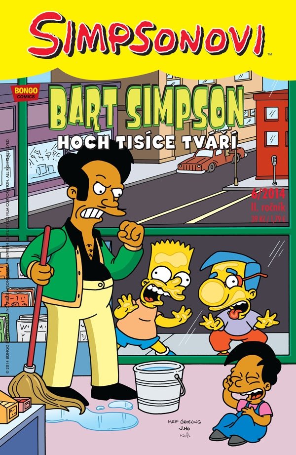 Levně Simpsonovi - Bart Simpson 6/2014 - Hoch tisíce tváří - Matthew Abram Groening