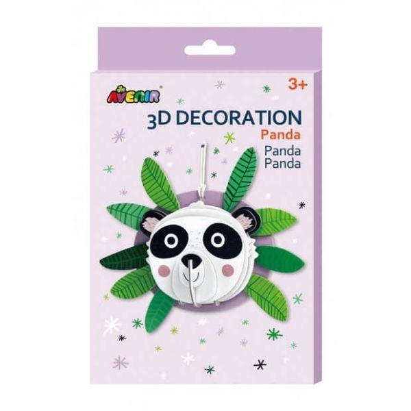 Levně Avenir 3D dekorace na zeď - Panda