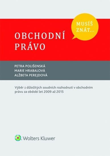 Levně Musíš znát...Obchodní právo - Petra Polišenská