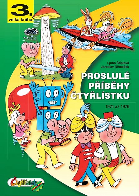 Náhled Proslulé příběhy Čtyřlístku 1974 - 1976 / 3. velká kniha