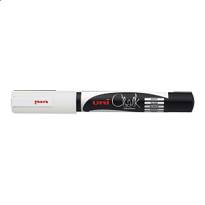 UNI PWE-3MS křídový popisovač, 0,9 - 1,3 mm, bílý