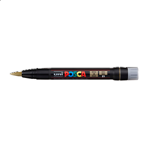 Posca popisovač PCF-350, 8 mm, zlatá (25)