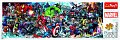 Trefl Puzzle Svět Marvelu / 1000 dílků, Panoramatické