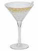 YANKEE CANDLE svícen Holiday Party Martini na čajovou svíčku 18x13cm
